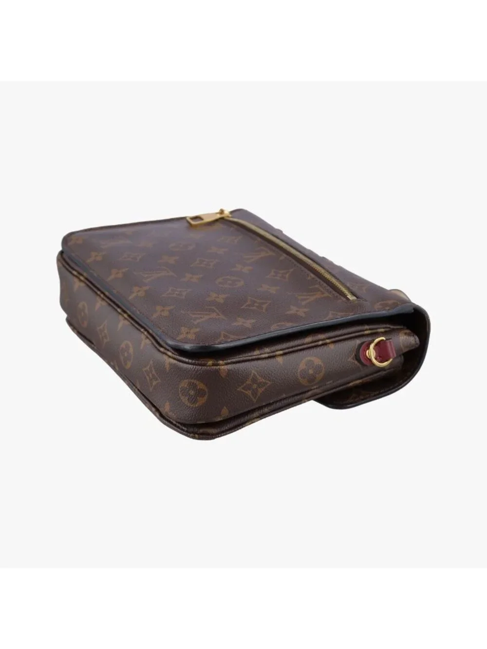 Louis Vuitton Pochette Metis Monogram Brown Canvas Handbag